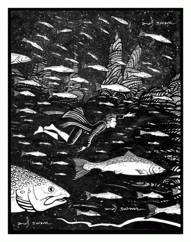 Seven: And swam, and swam…