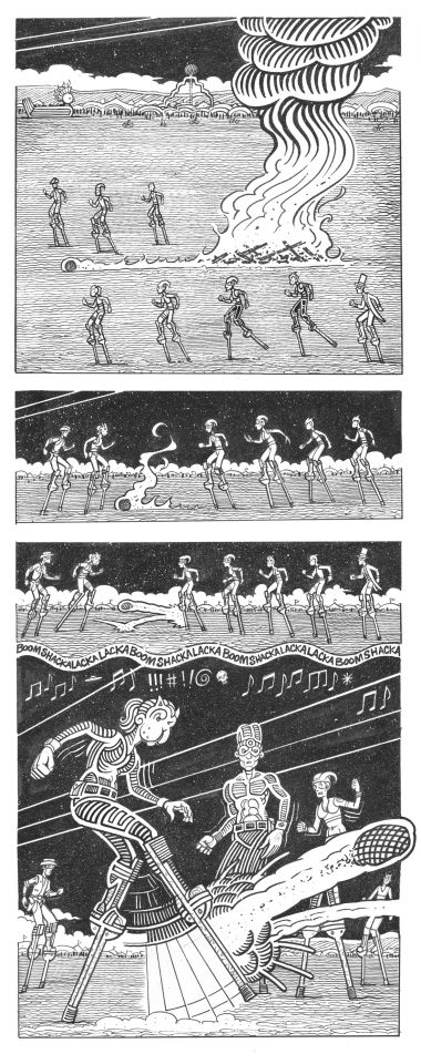 111: Flaming Stilt Soccer